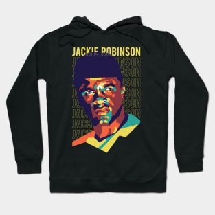 Jackie Robinson on WPAP art 2 Hoodie